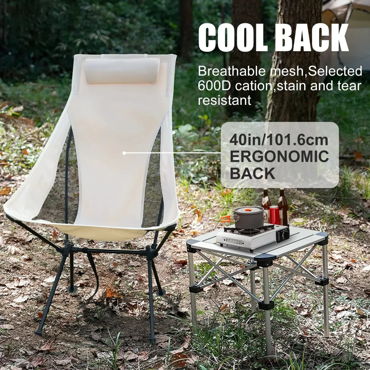 “Camp&Chill” Portable Folding Chair | Sedia Pieghevole “Camp&Chill”