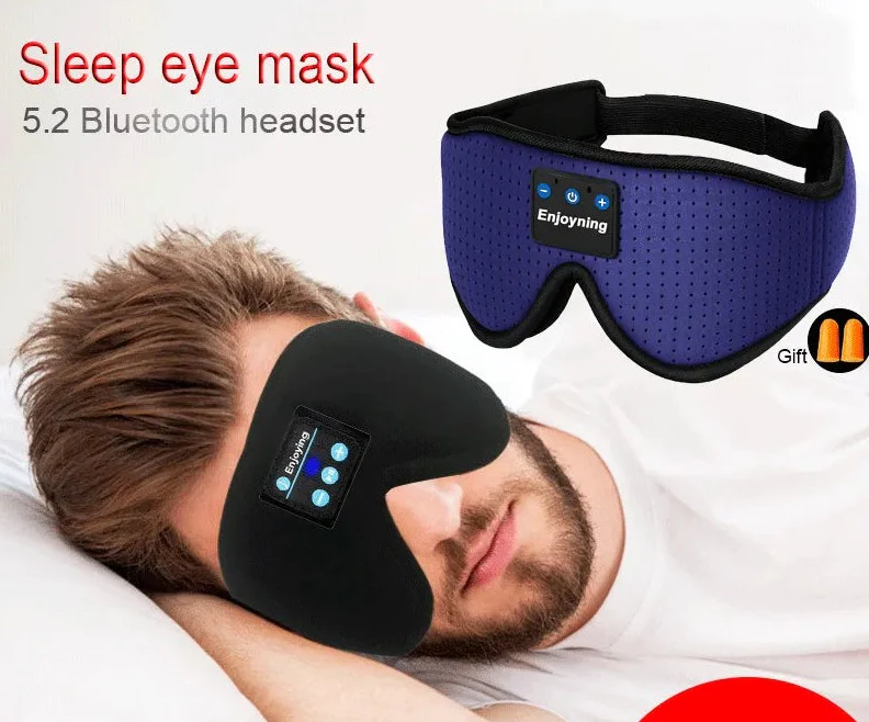 “Music Mask” For Travel & Chill | “Music Mask” Maschera con cuffie integrate