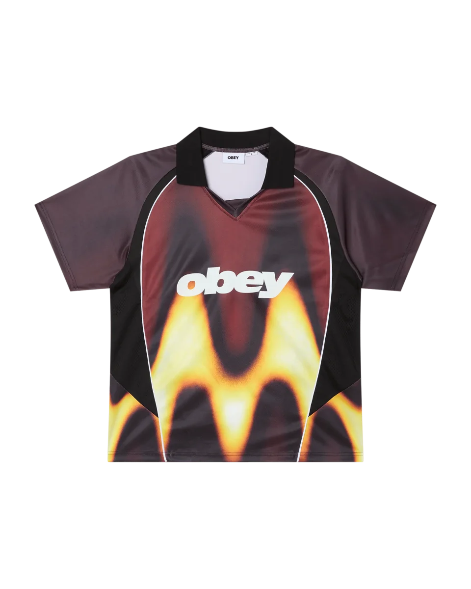 Obey Blurred Soccer Jersey Tee